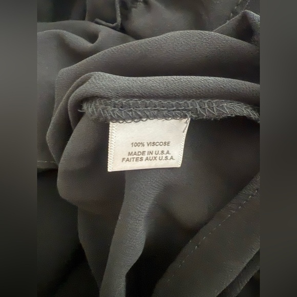 misa smocked ruffle Grommet Detail  mini dress size small - Picture 5 of 5